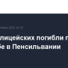 Трое полицейских погибли при стрельбе в Пенсильвании