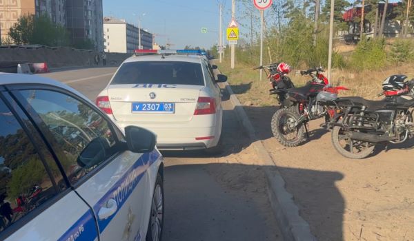 В Улан-Удэ проводятся рейды по несовершеннолетним мотоциклистам
