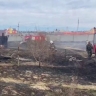 В Улан-Удэ сгорели надворные постройки на трёх участках