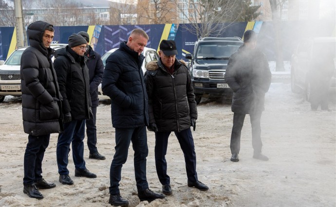 Мэр поставил задачу восстановить теплоснабжение в Южно-Сахалинске к вечеру