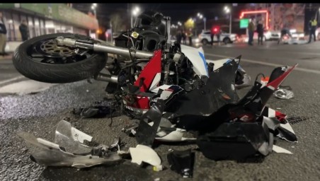 В Уфе в ДТП с мотоциклистом погиб пешеход