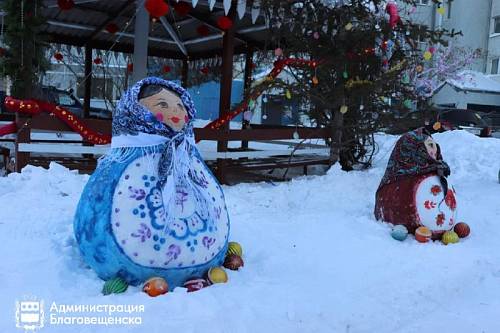 В Благовещенске в борьбу за денежный приз включились уже 25 дворов