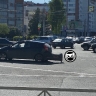 Возле ТЦ Суворовский в Пензе случилась жесткая авария