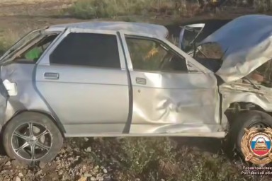 В жуткой аварии в Неклиновском районе погиб водитель