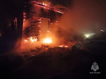 В Башкирии сгорела мечеть