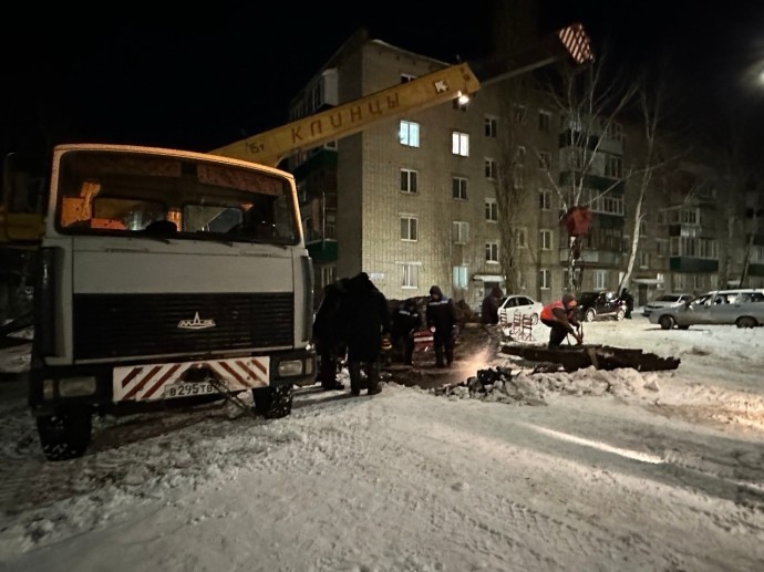 В городе Башкирии произошла авария на теплотрассе