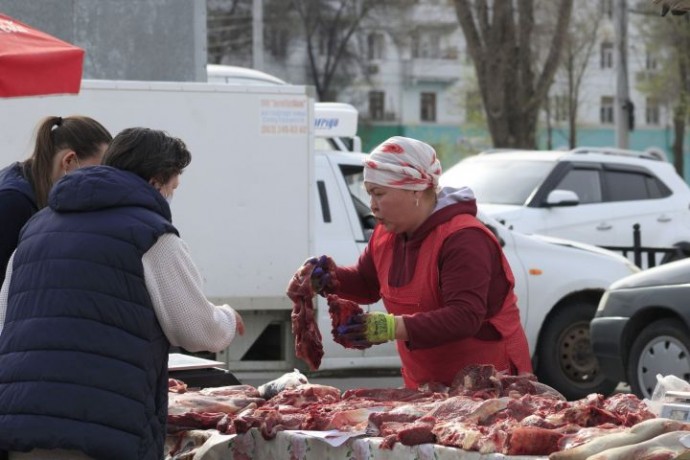Что происходит с мясом в Астрахани 