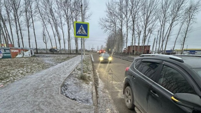 В Уфе на пешеходном переходе сбили ребенка