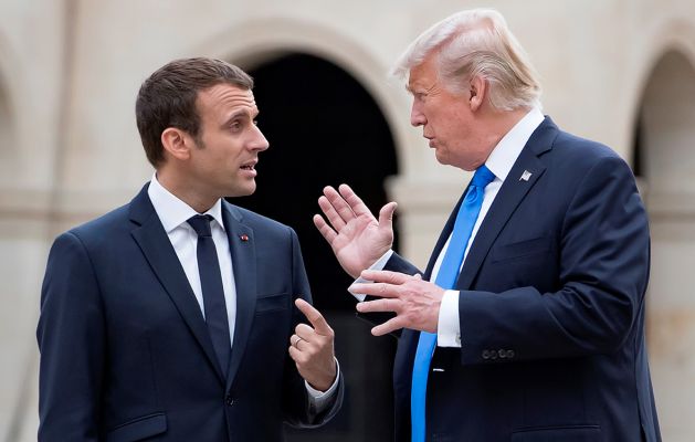 Макрон замолвил Трампу словечко за двух граждан Франции