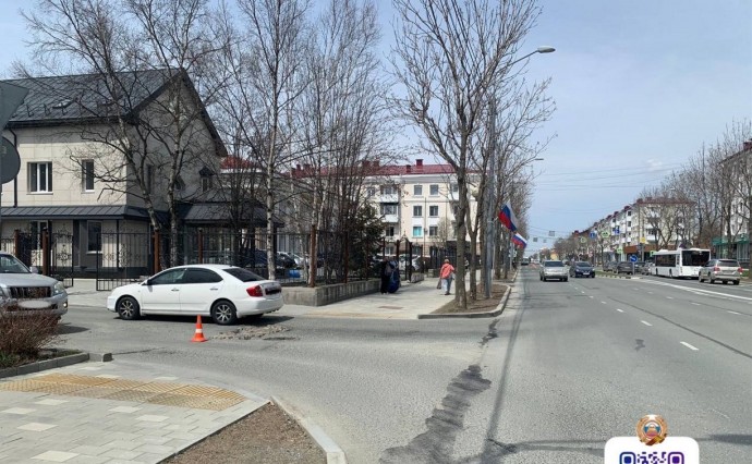 В Южно-Сахалинске водитель сбила несовершеннолетнего пешехода