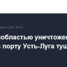 Над Ленобластью уничтожен 31 БПЛА, в порту Усть-Луга тушат пожар