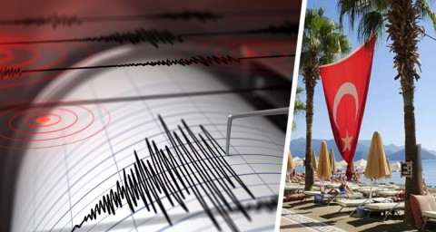 Новое землетрясение в Анталии напугало туристов: люди выбегали из отелей, т.к. боятся катастрофы