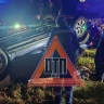 На трассе Тамбов – Пенза перевернулась легковушка, на месте работали спасатели