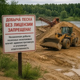 Суд взыскал 3,1 млн за незаконную добычу песка в Слободском районе
