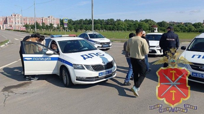 В рамках операции «Нелегал» в Туле досмотрены автомобили, которыми управляли иностранцы