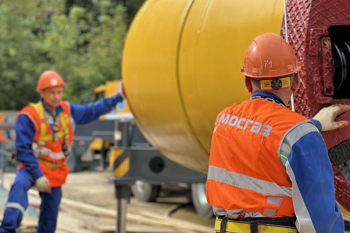 Более 70 километров газопроводов построено и реконструировано в Москве с начала года