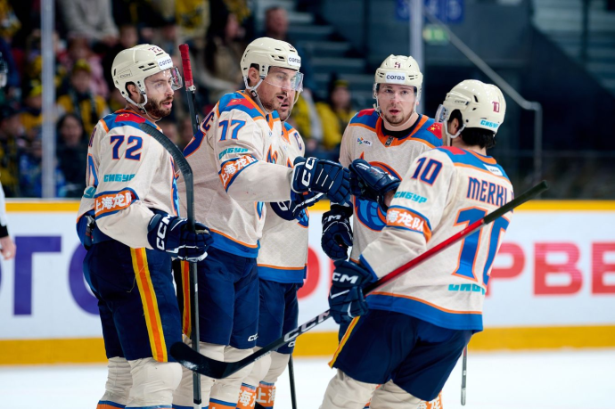 "Шанхай Дрэгонс" обыграли "Северсталь" в гостевом матче КХЛ