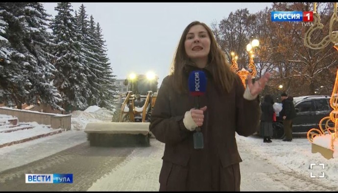Тула приняла бой со снегом