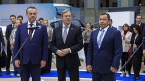 Виталий Савельев принял участие в церемонии открытия транспортных объектов