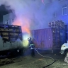 Из-за возгорания грузовика пострадал человек