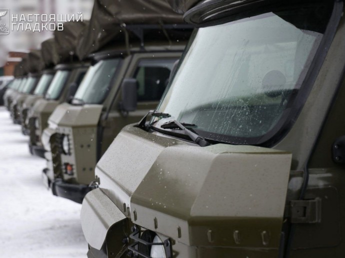 Белгородскому спецотряду «Орлан» передали 10 бронированных машин