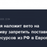 Словакия наложит вето на инициативу запретить поставки энергоресурсов из РФ в Европу