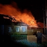 В результате атаки БПЛА в городе Льгов произошло возгорание жилого дома