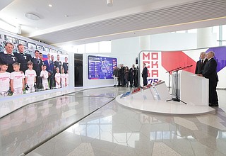 Открытие инфраструктурных объектов Москвы