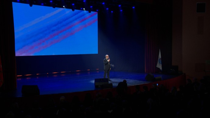 В Пушкине прошел гала-концерт фестиваля патриотической песни «Сердца России в унисон»