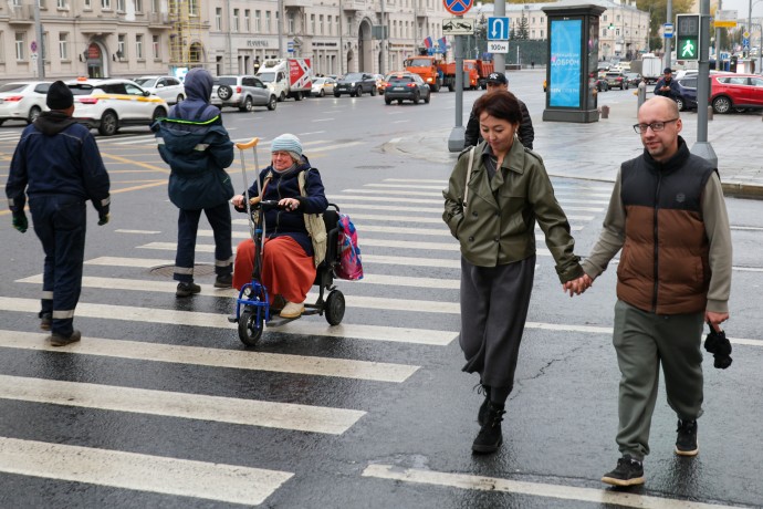 Сотрудники ГАИ проведут рейд «Пешеходный переход» в Москве 9 декабря
