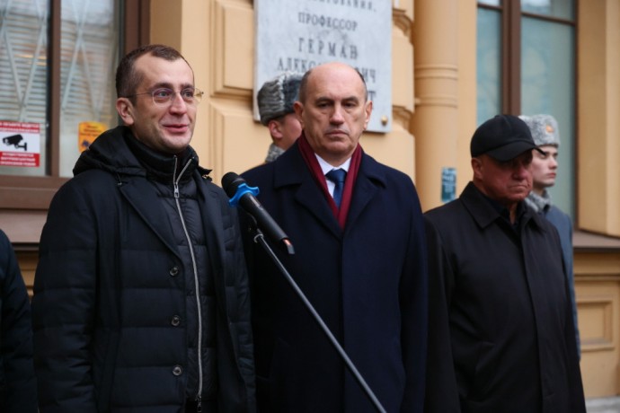 В Петербурге увековечили память о Германе Альбрехте - основоположнике отечественного протезирования