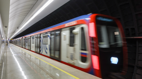 Мужчину задержали за прыжок с вагона метро в Москву-реку