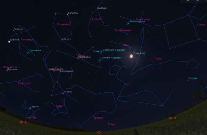Жители Башкирии увидят метеорный поток Южных Таурид