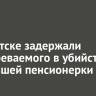 В Иркутске задержали подозреваемого в убийстве пропавшей пенсионерки