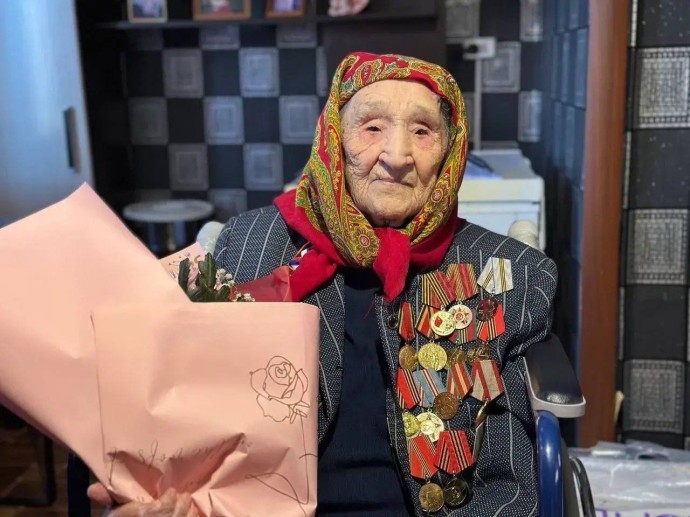 В Башкирии ветеран войны Райфа Насырова отметила 104-летие