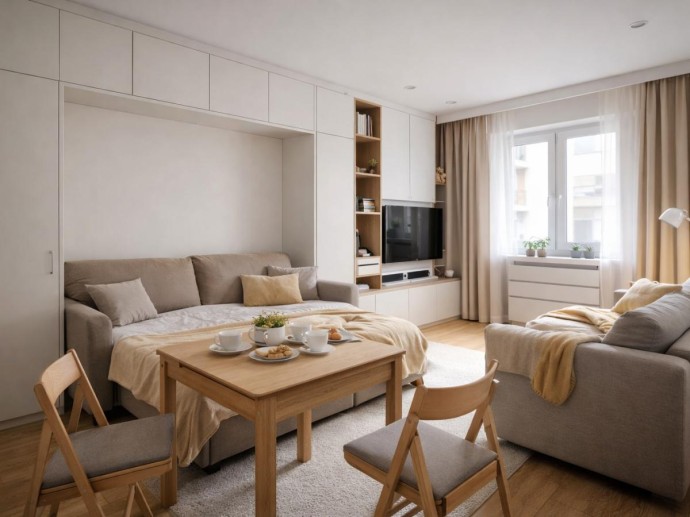 Натуральные материалы и мягкие формы стали ключевыми в интерьерах 2026 года