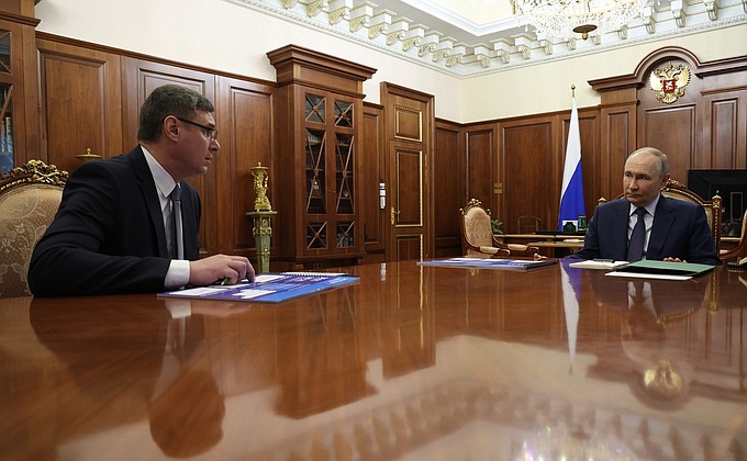 Встреча с губернатором Владимирской области Александром Авдеевым
