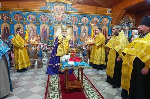 Икона Гидлянской Богородицы продолжает паломничество по Амурской области