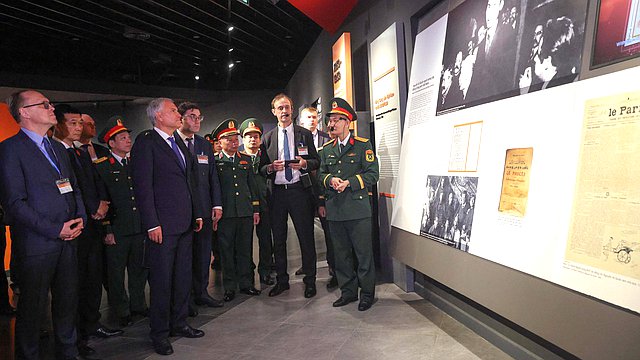 Вячеслав Володин посетил Музей военной истории Вьетнама