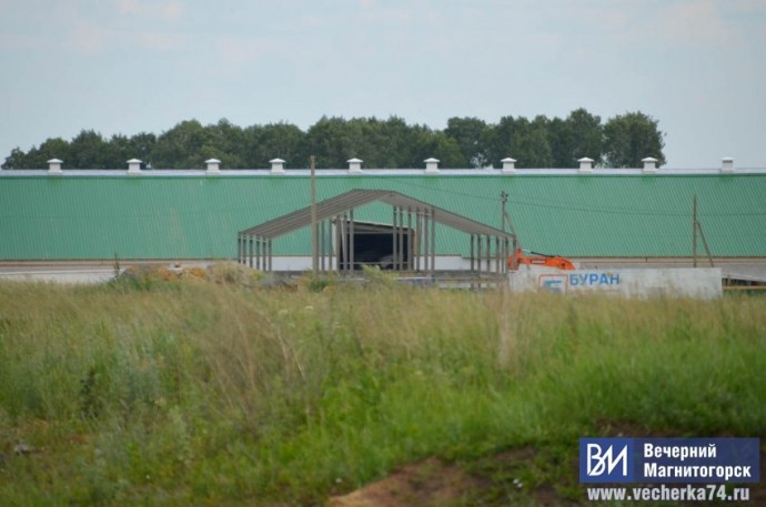 Под Магнитогорском продолжается строительство нового производства