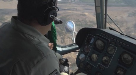 В Забайкалье для борьбы с лесными пожарами ежедневно применяют около 15 самолётов и вертолётов