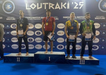 Башкирские борцы вновь поднялись на пьедестал первенства мира