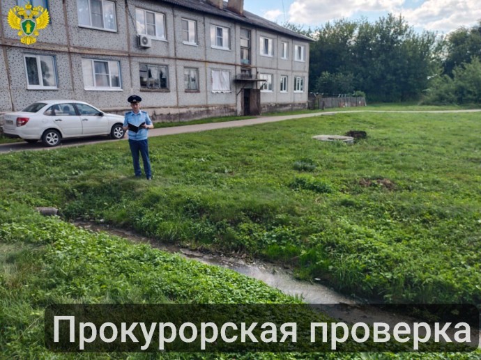 Жители Каменского района пожаловались в прокуратуру на розлив канализации во вдоре