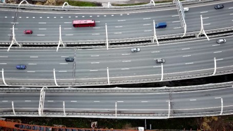 Ограничение движения на ЗСД: ночью 27 октября закроют въезд с Витебской развязки и съезд на нее