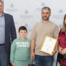 В Железногорске наградили мужчину, оказавшего помощь пострадавшим при крушении поезда