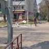 В Благовещенске в результате ДТП упала электроопора