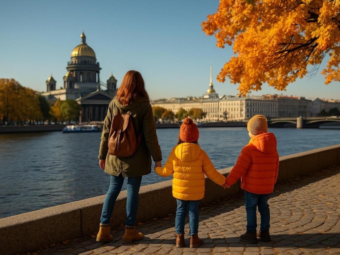Листопад меняют на пальмы: школьные каникулы разрываются между Петербургом и пляжами ОАЭ