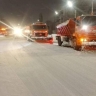 В Курске из-за снегопада ночью на улицы вывели 69 единиц спецтехники