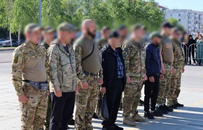 Из Уфы после отпуска в зону СВО уехала группа военнослужащих