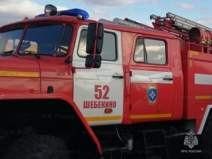 В шебекинском селе в горящем доме погиб мужчина